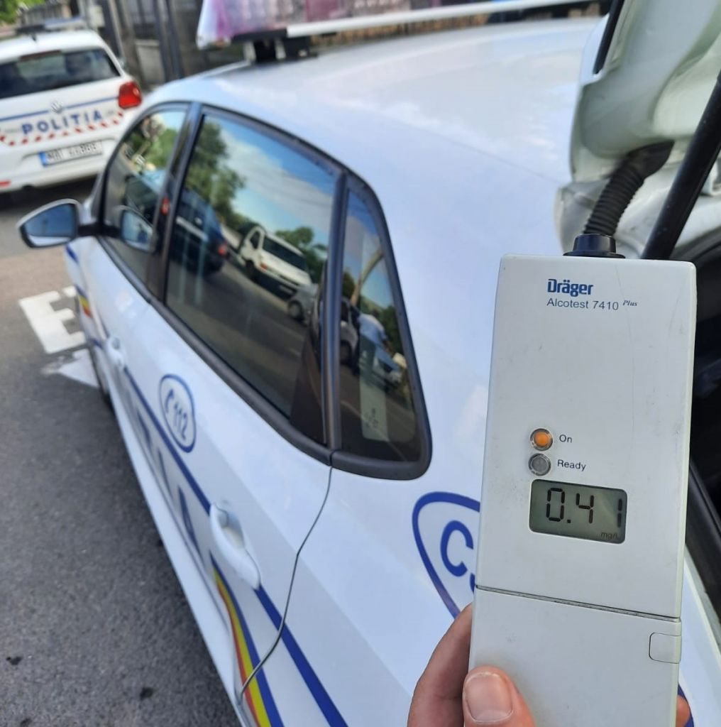 prinși beți la volan în Cluj! Un bărbat de 50 de ani
