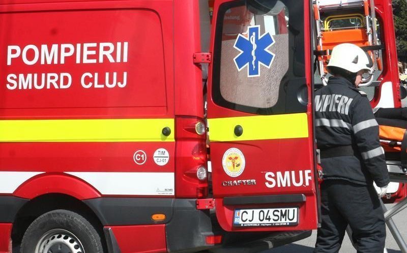 Pompierii au fost alertați în jurul orei 09:00