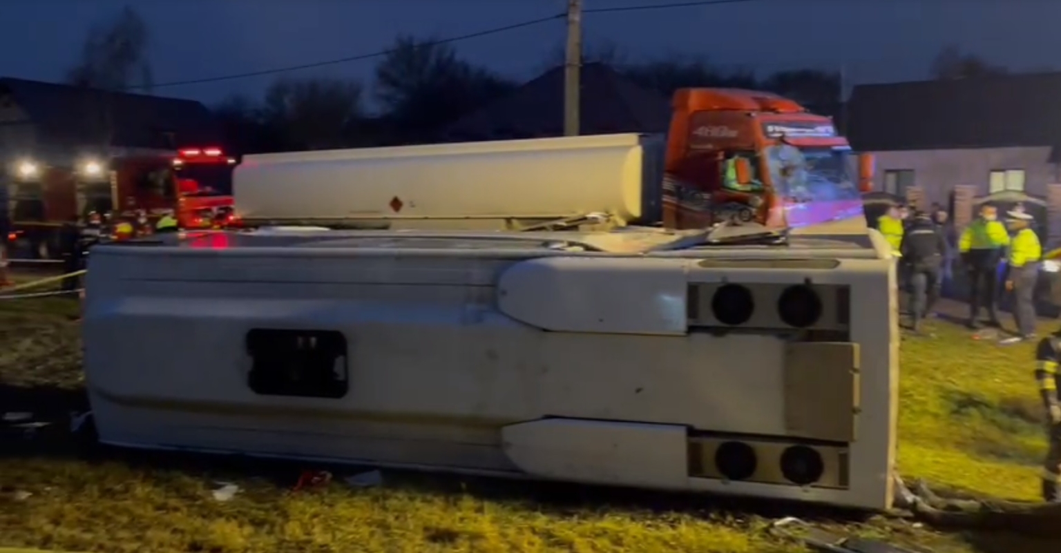 Accident grav în Bistrița-Năsăud