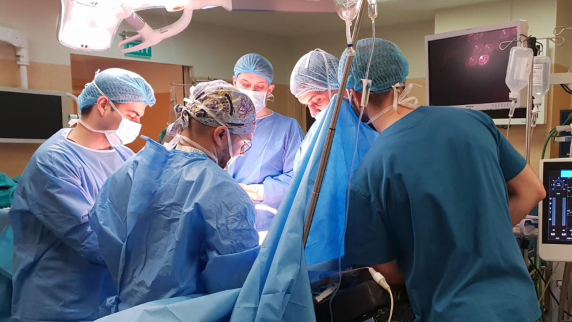 Bărbatul a fost unul dintre cei mai în vârstă donatori din România