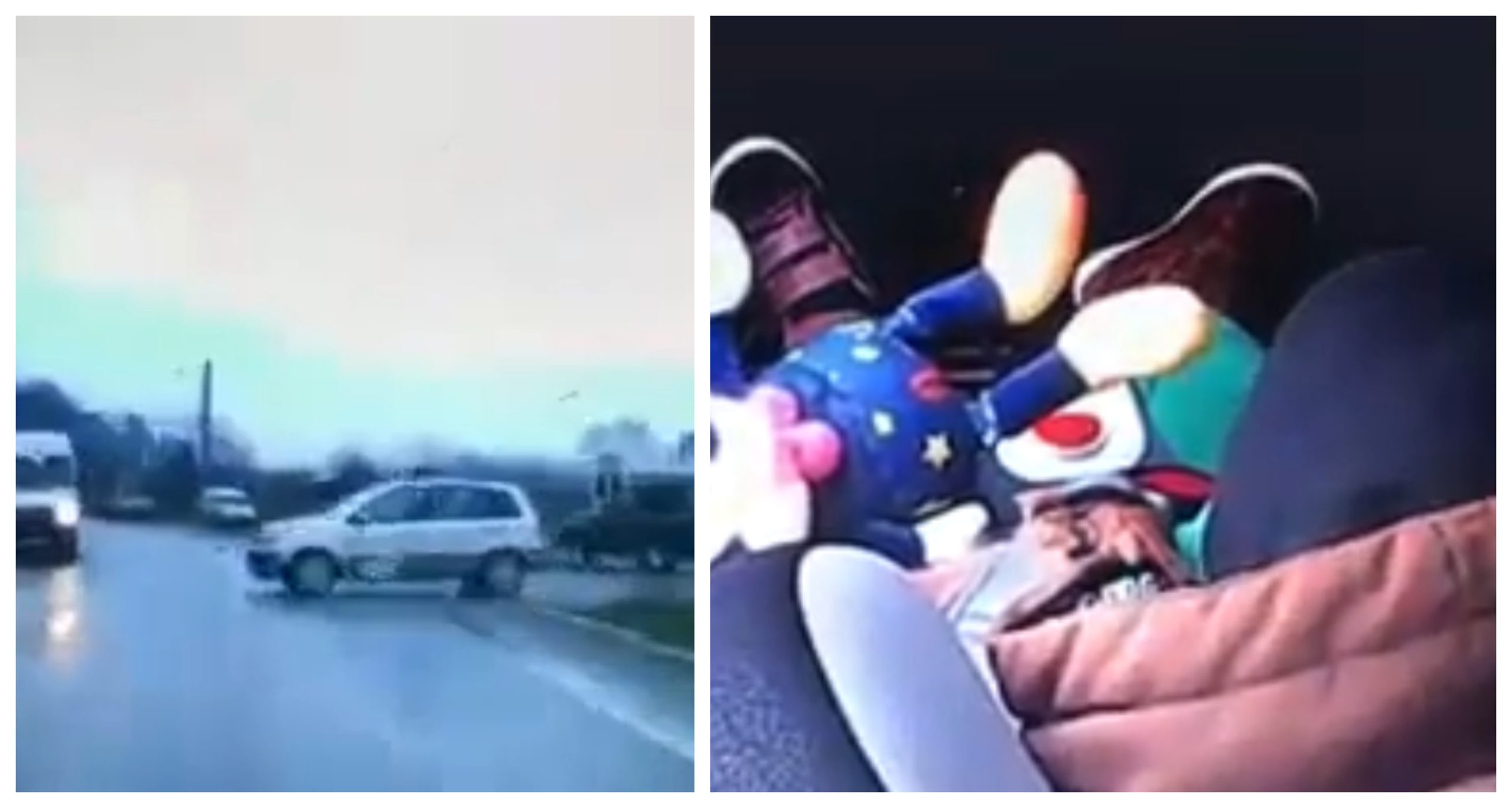 Cum a salvat centura de siguranță viața unui copil din Cluj. VIDEO
