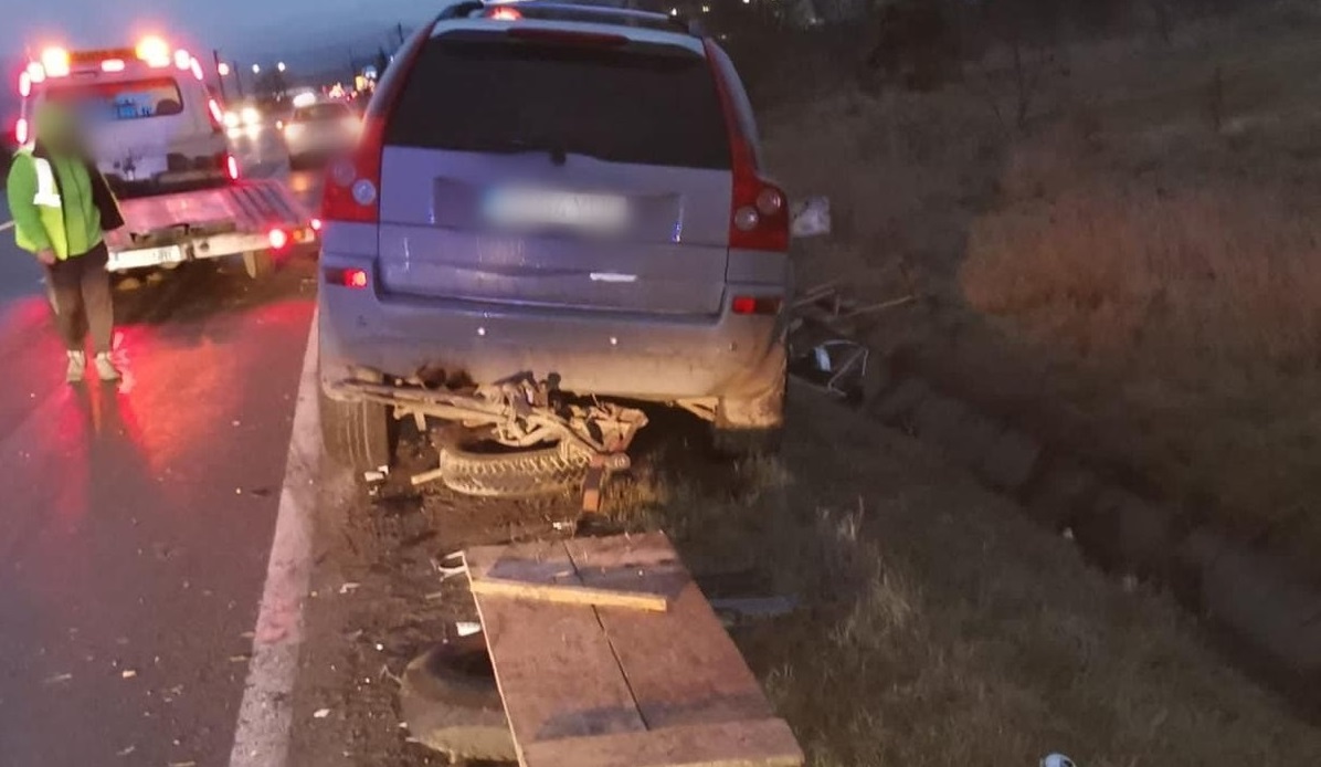 Un accident a avut loc miercuri dimineață