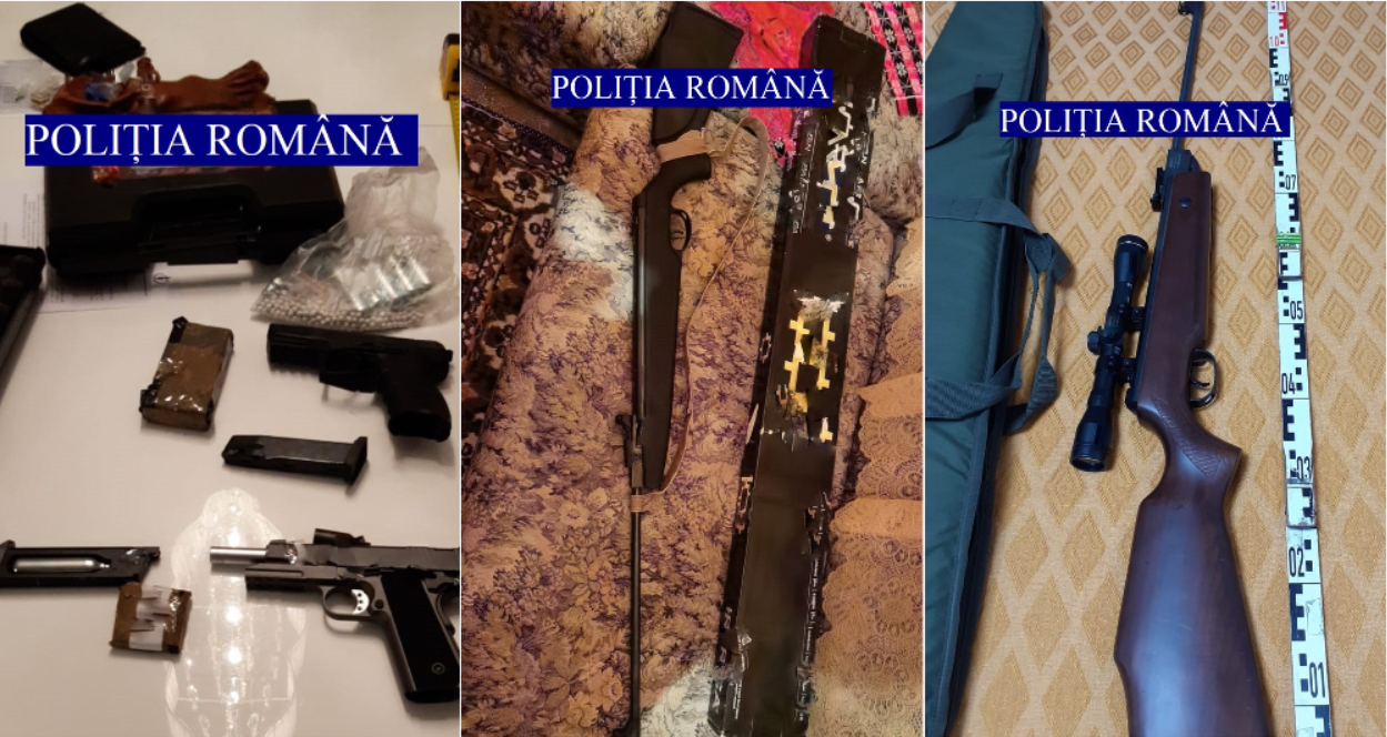 Românii au cumpărat arme de foc ILEGAL
