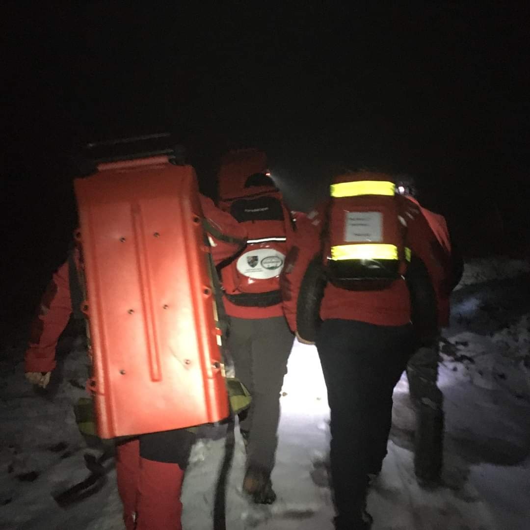 O persoană căutată de salvamontiști