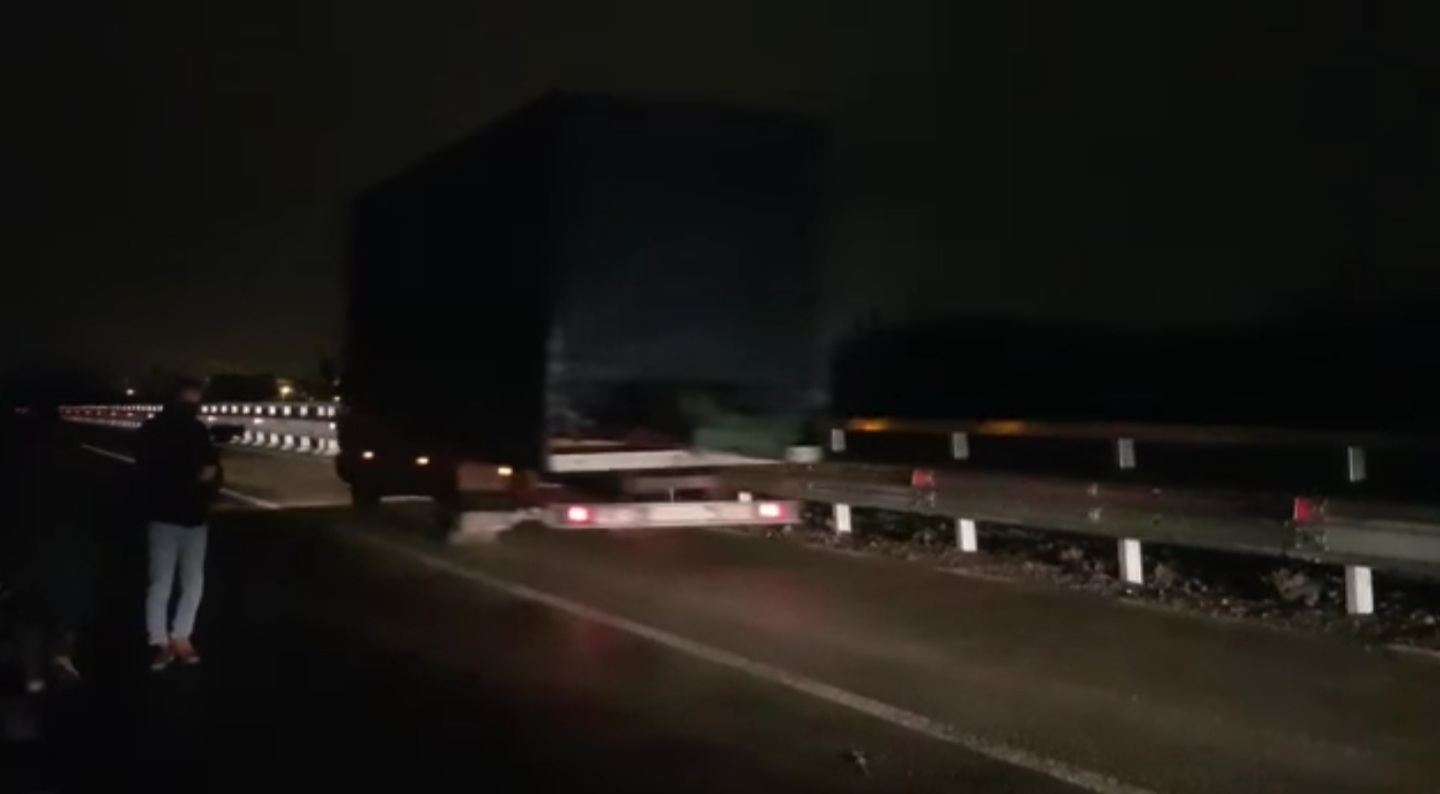 Circulația pe podul din Turda