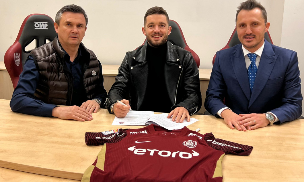 Sergiu Buș a revenit la CFR Cluj: „Jucătorul crescut la centrul nostru de copii și juniori