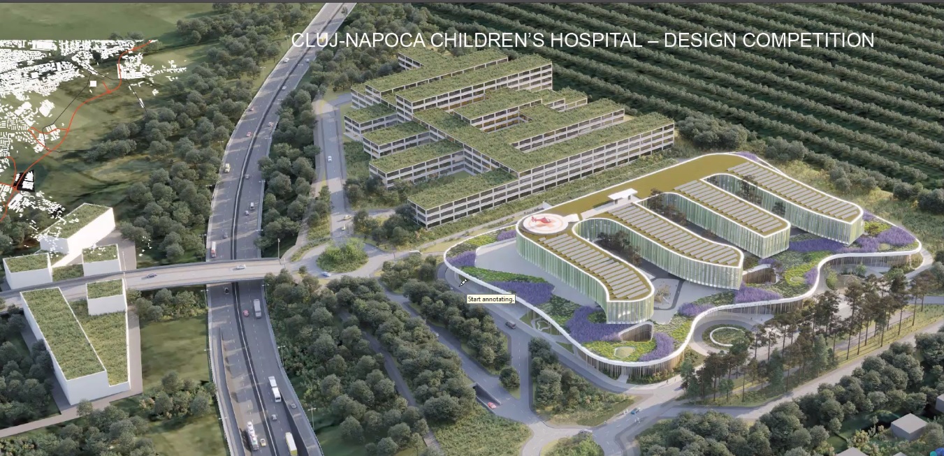 PUZ-ul pentru Spitalul Pediatric Monobloc