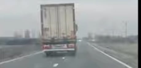 Șofer beat de TIR