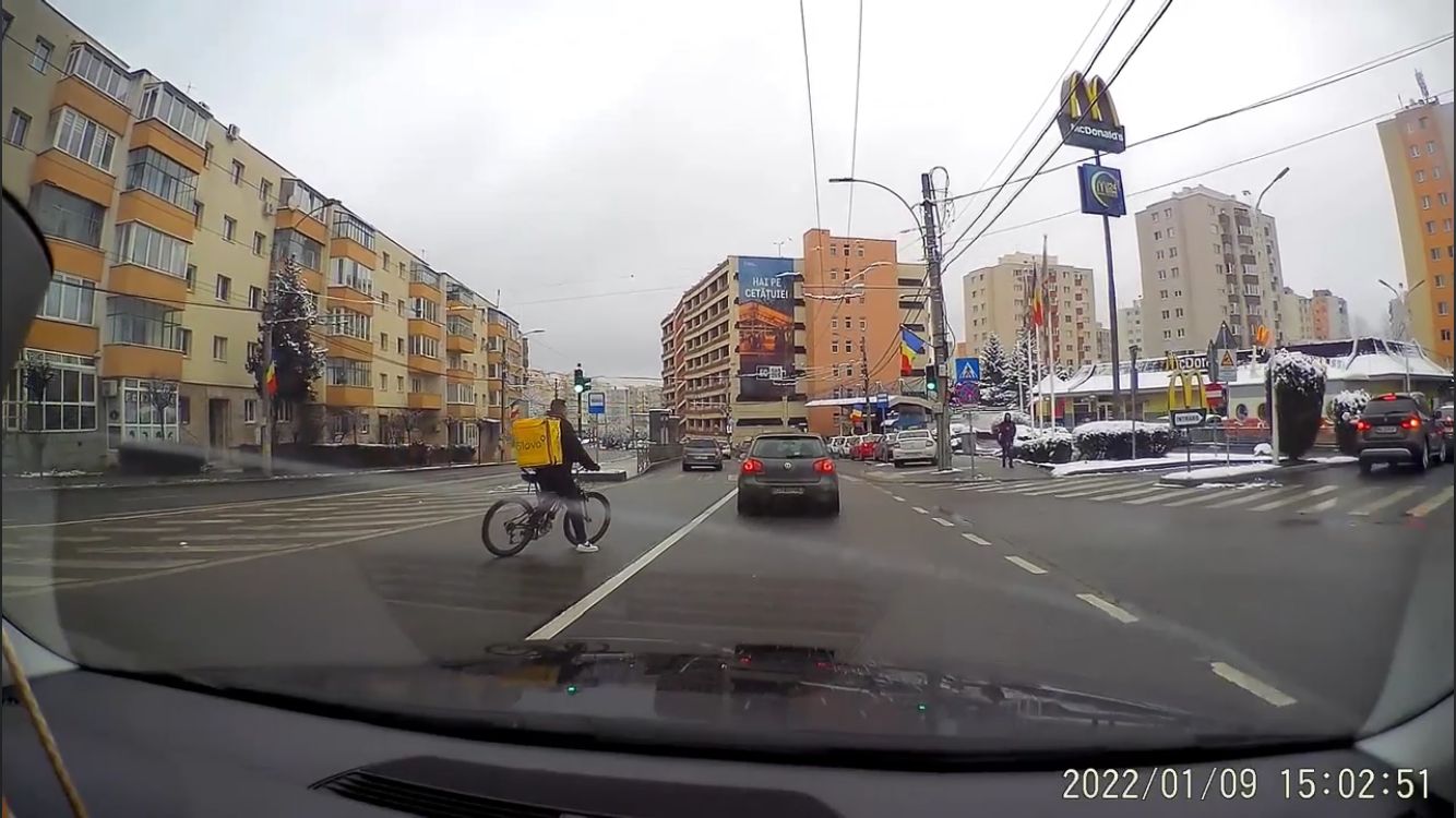Un curier din Cluj-Napoca
