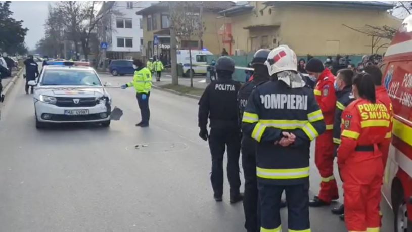 Polițistul care a omorât joi un copil pe trecerea de pietoni NU era în misiune