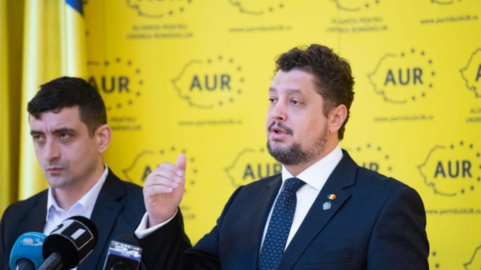 Claudiu Târziu nu îl vrea președinte de onoare AUR pe Călin Georgescu. Avansează numele fostului rector UBB