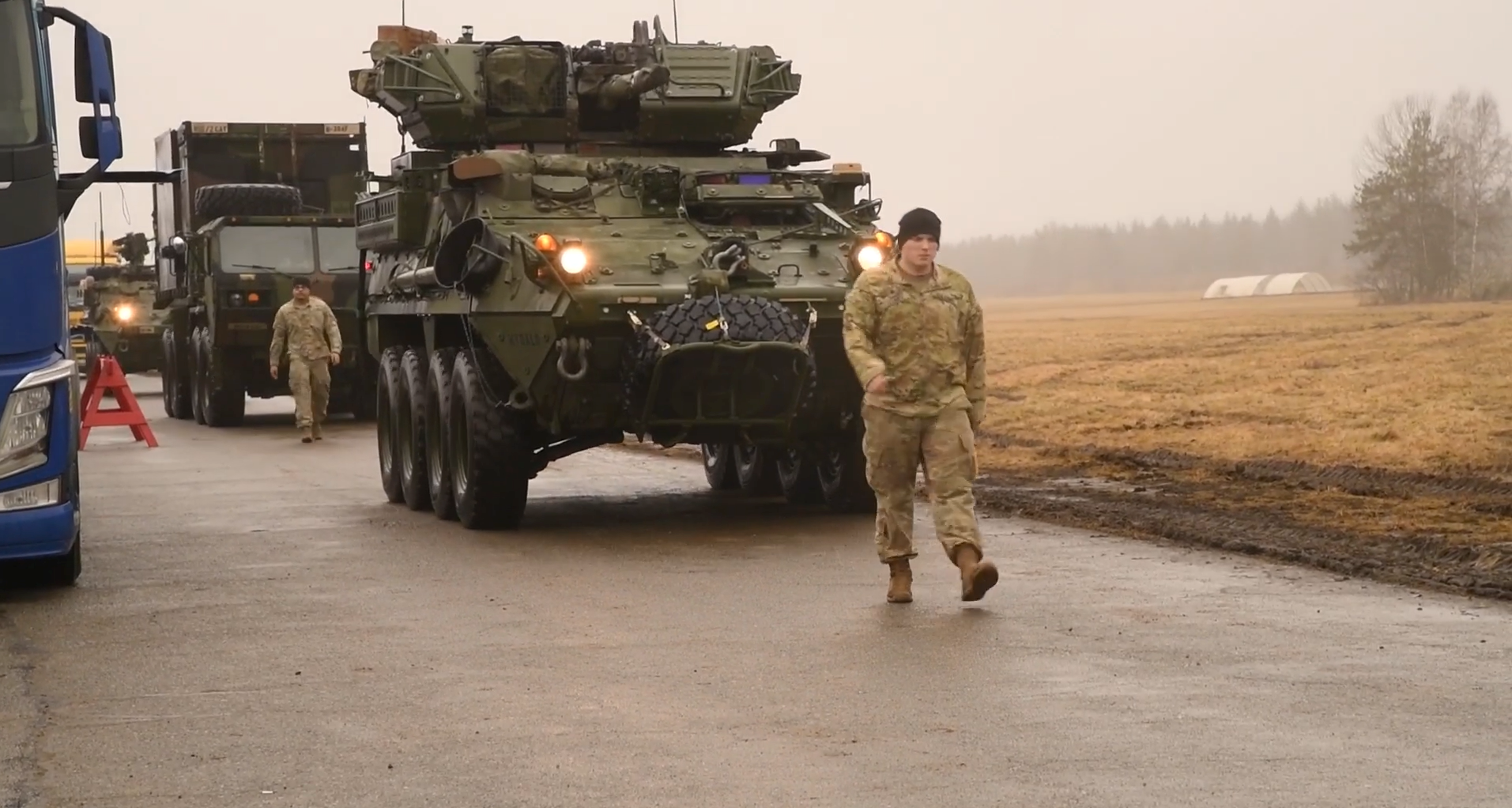 Sursa foto: 2d Cavalry Regiment Deploys to Romania B-Roll