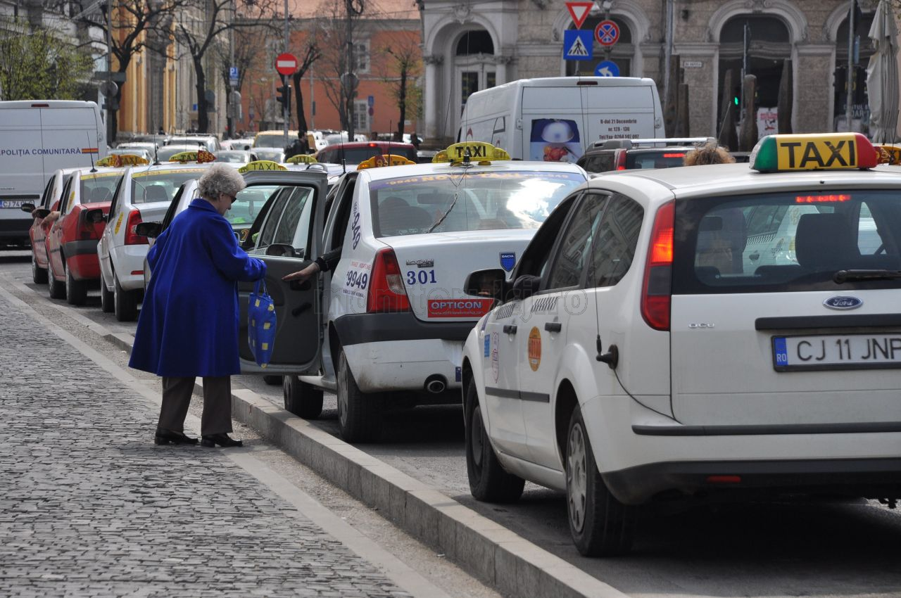 Taximetriştii din Cluj