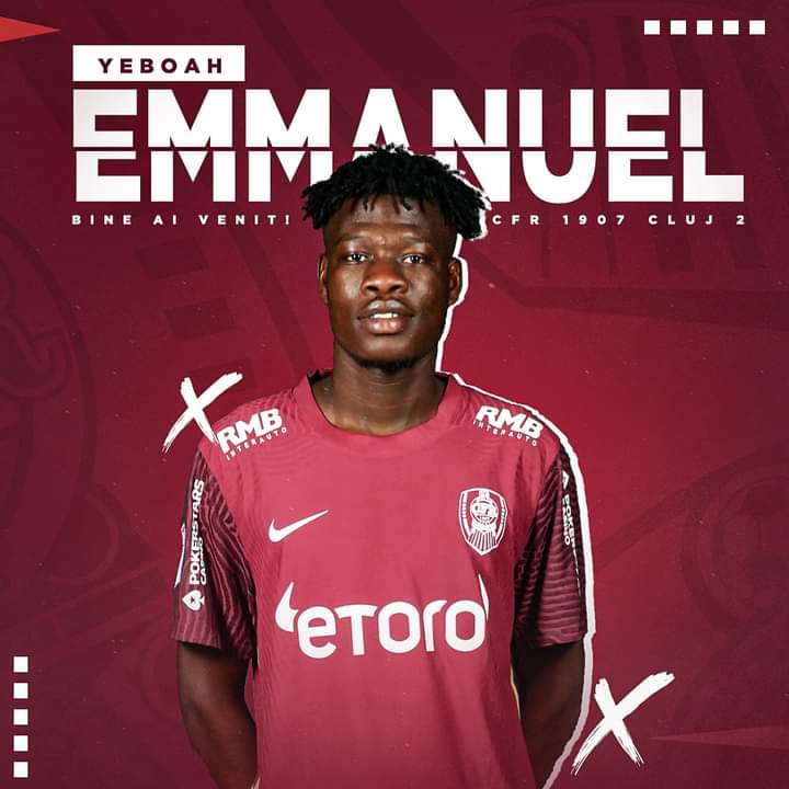 Noul Lacina Traore? CFR Cluj a transferat un atacant ghanez de 19 ani