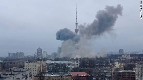 Un cameraman al postului Kiev Live TV
