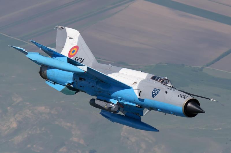 Pilotul avionului MiG-21 LanceR