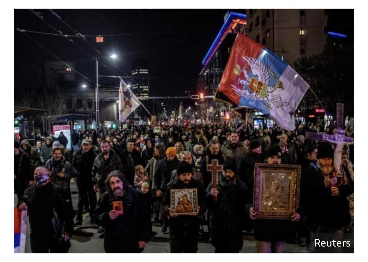 Miting de susținere a Rusiei și a lui Vladimir Putin.