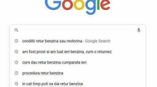 Românii au căutat pe Google condiții de retur pentru motorină și benzină