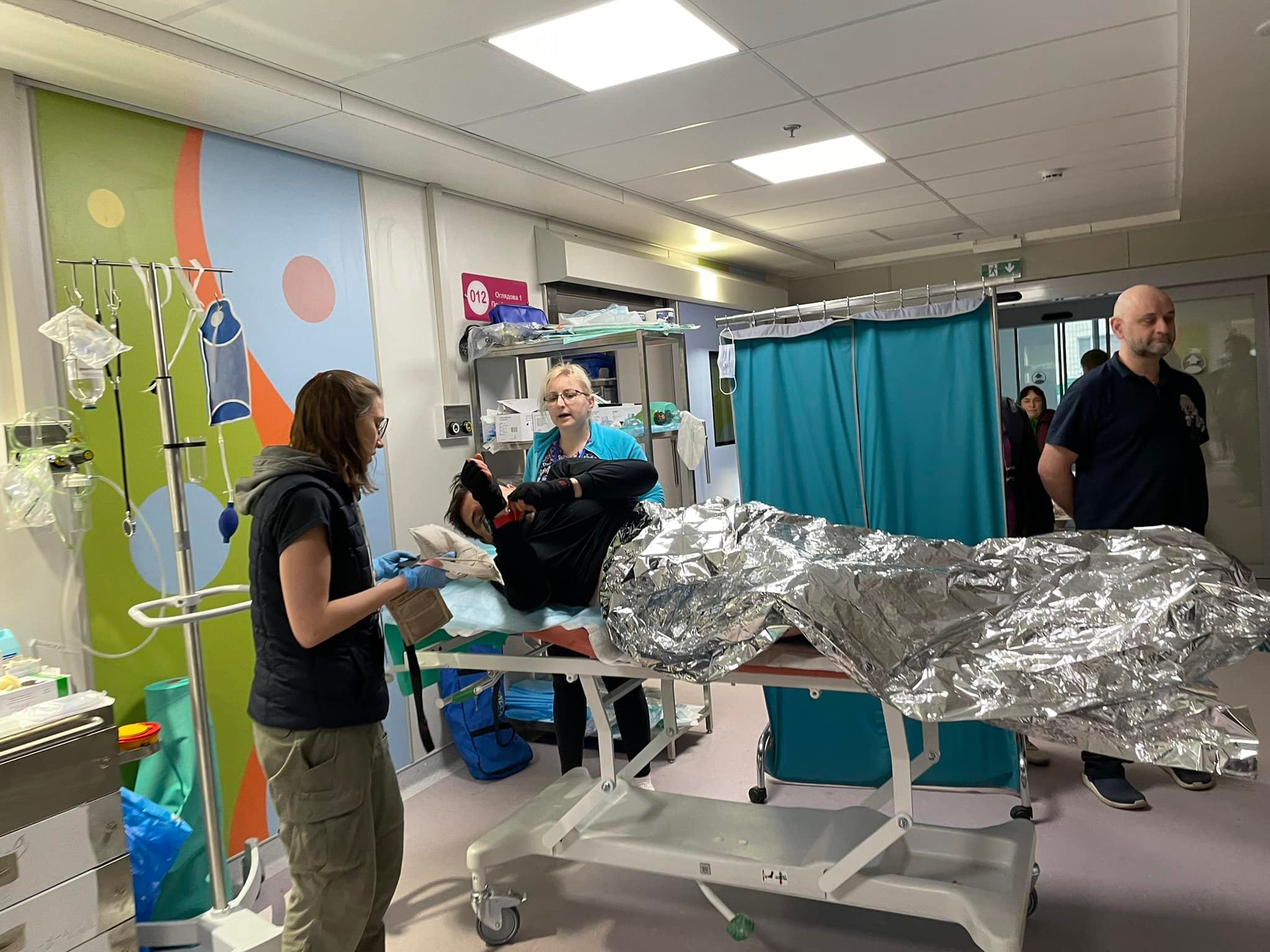 Colegul lui Brent Renaud a ajuns la spital