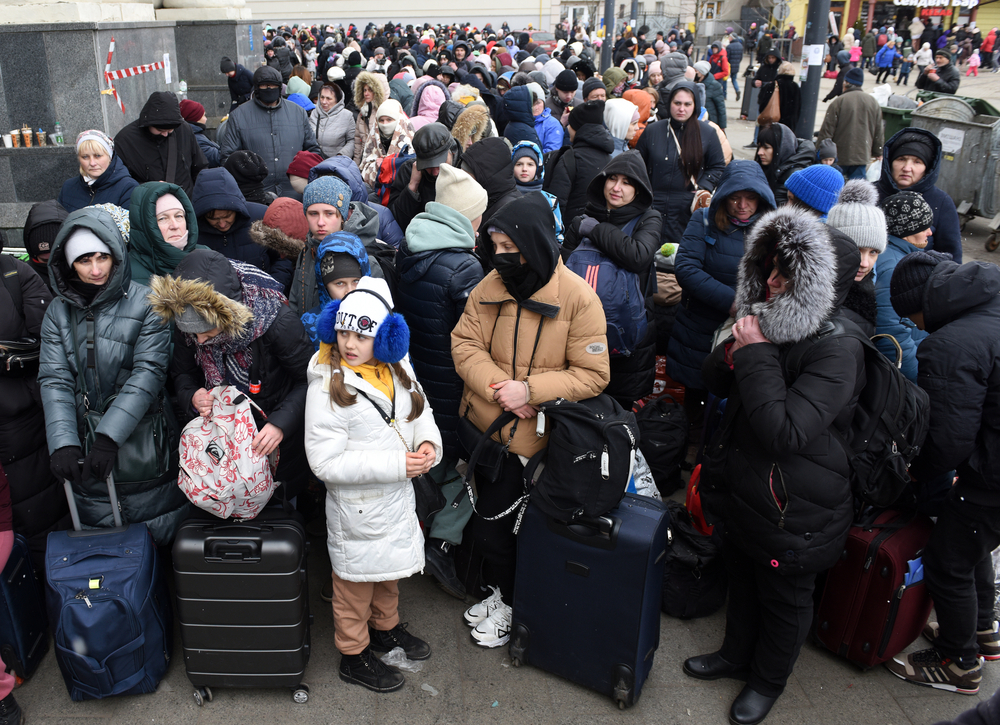 500.000 de ucraineni refugiați au intrat în România de la începutul războiului/ foto: depositphotos.com