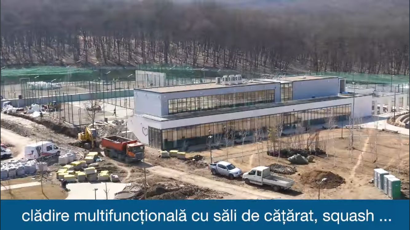 Baza sportivă „La Terenuri” se apropie de finalizare