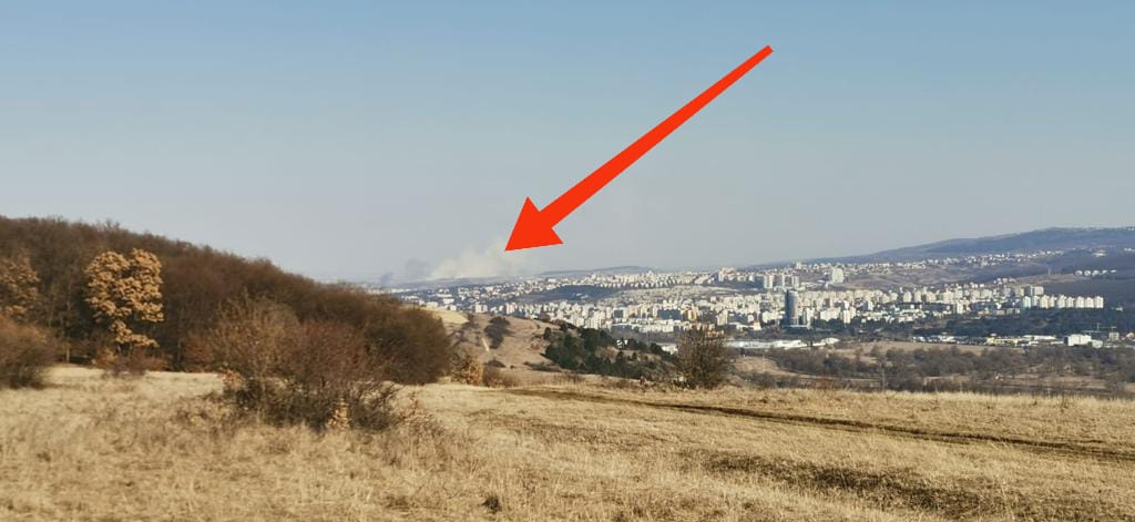 Incendiul de pe centura Vâlcele-Apahida