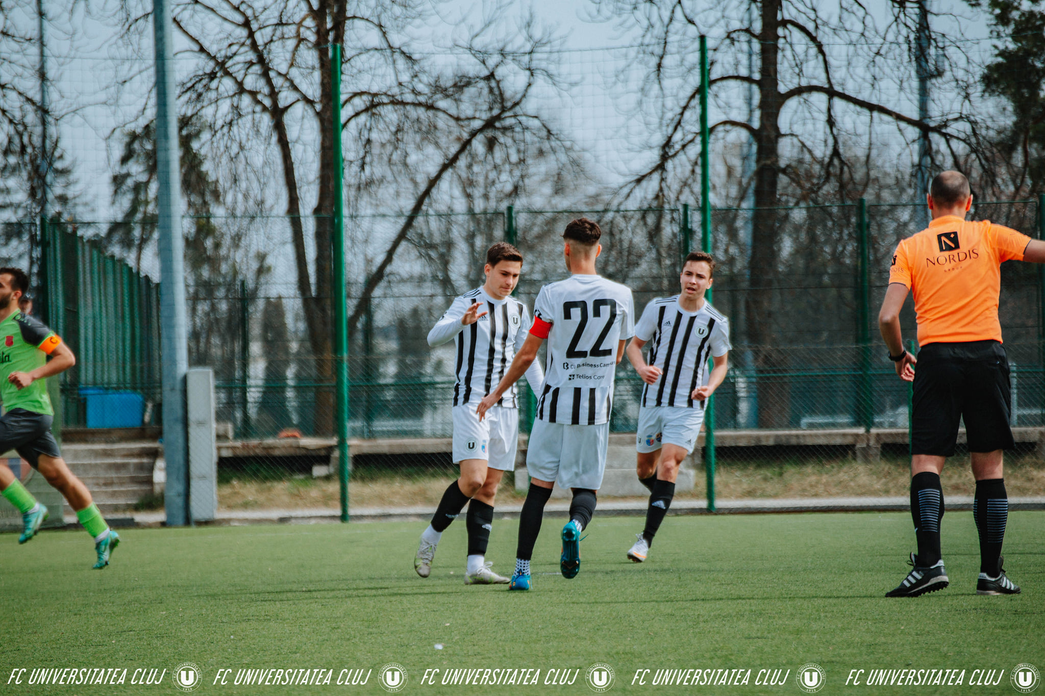 Juniorii U-19 s-au calificat în semifinalele Cupei României. Sursă foto: Universitatea Cluj Facebook