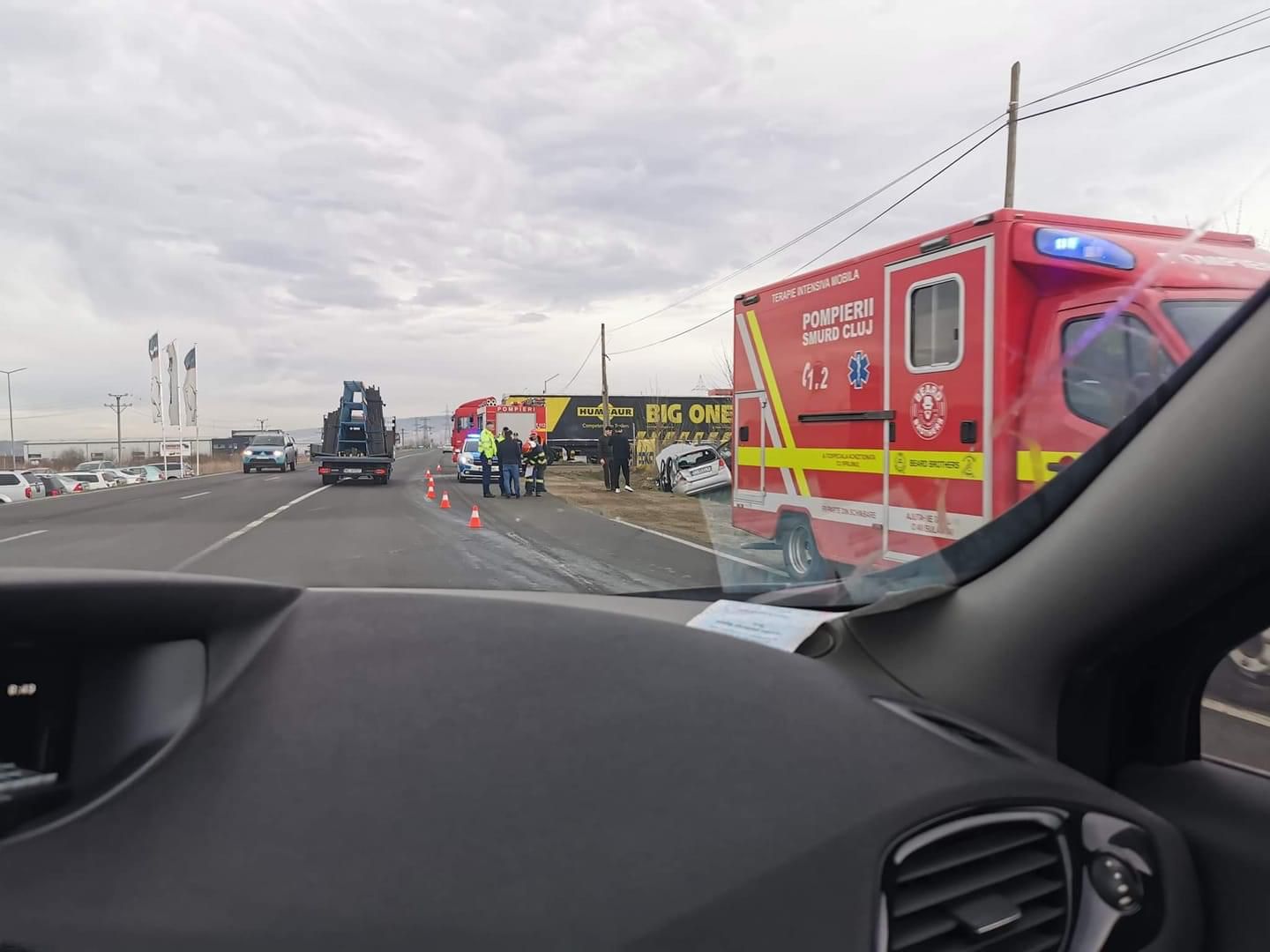 Accident între Gilău și Florești