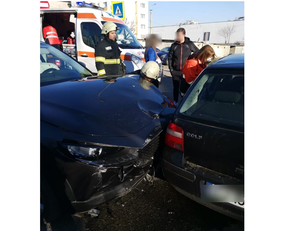 Accident în cartierul Între Lacuri