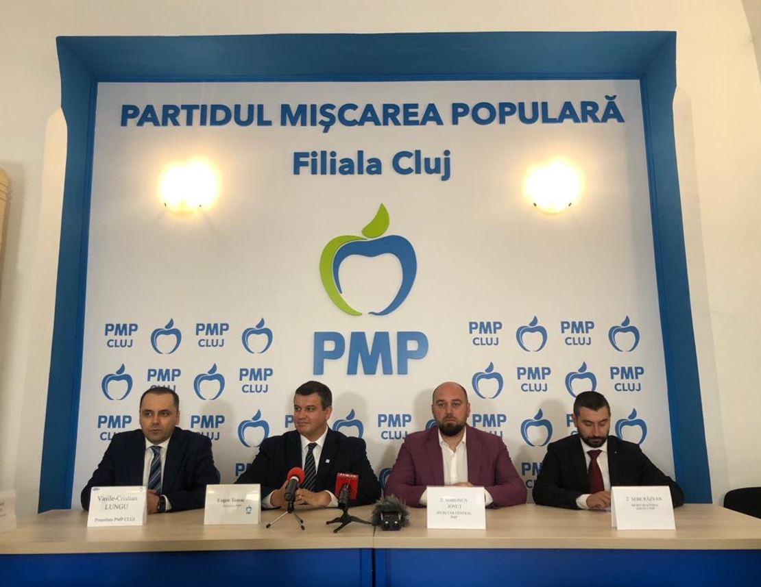 Președintele PMP Cluj Vasile-Cristian Lungu