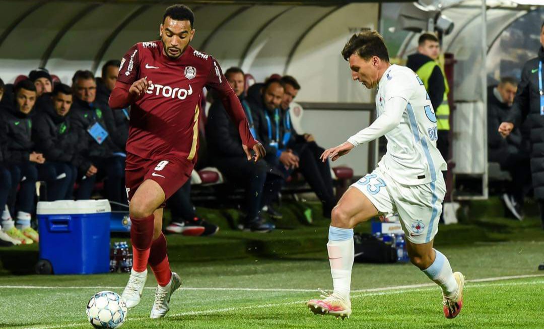 FCSB a învins-o pe CFR Cluj cu scorul de 1-0. Foto: Facebook/ CFR Cluj.