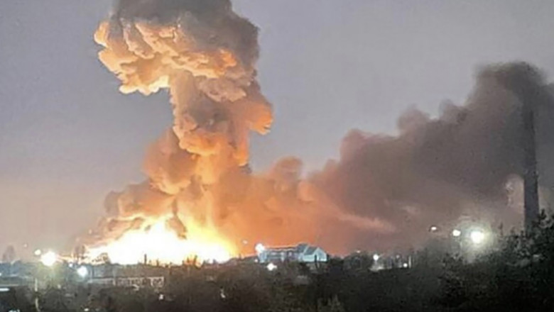 Explozie la Ministerul Securității de Stat din Transnistria. Foto: Arhivă.