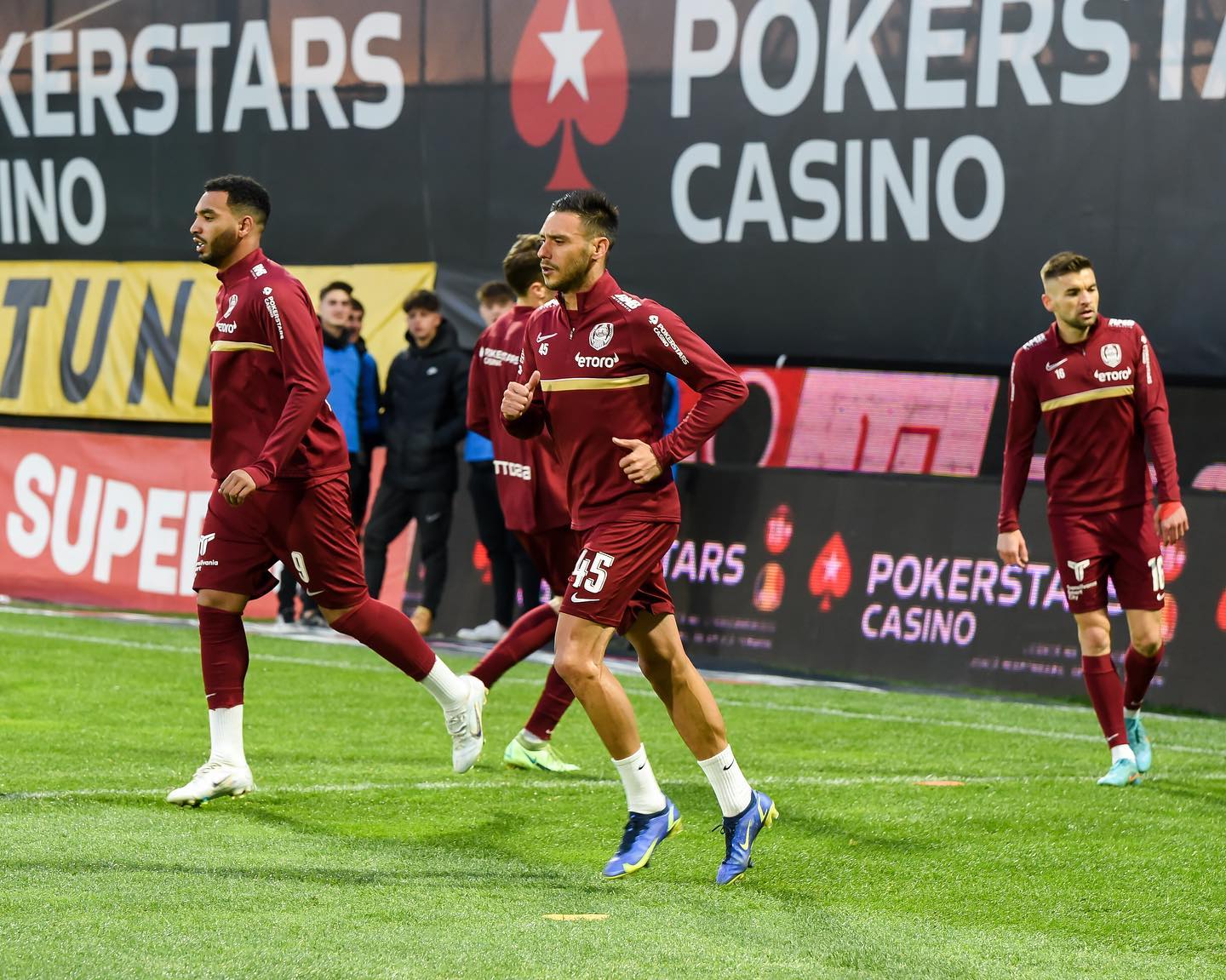 Jucătorii de la CFR Cluj