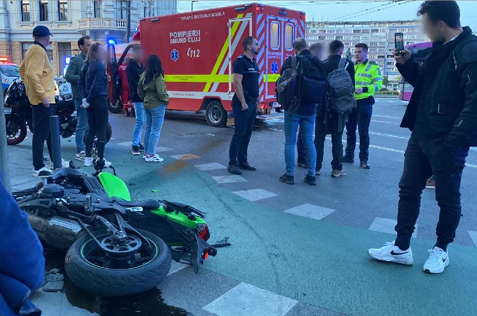 Accident pe strada Horea