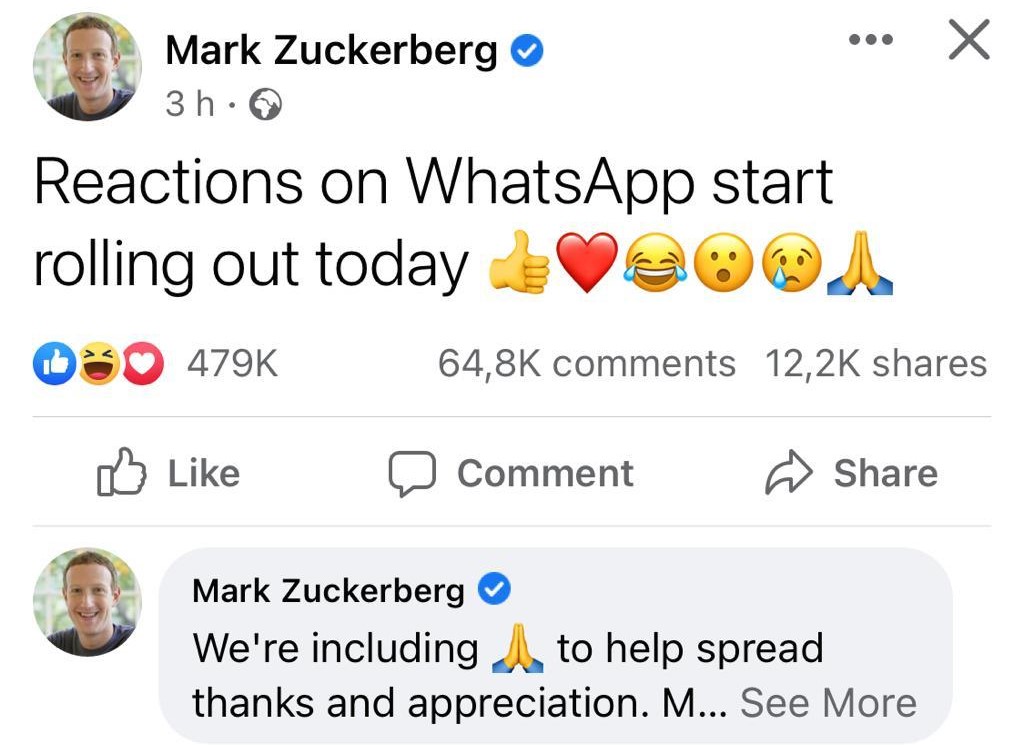 / FOTO: captură ecran Mark Zuckerberg - Facebook