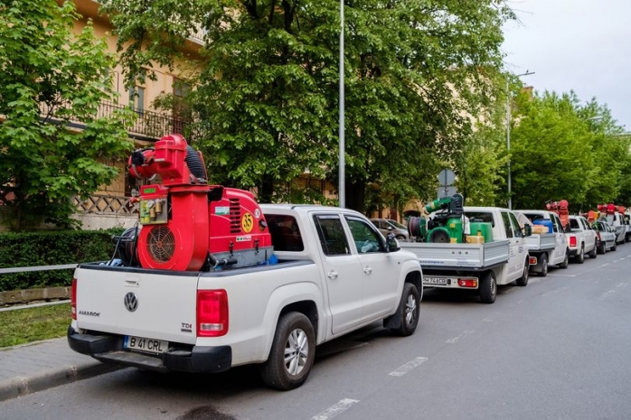 Acțiune de dezinsecție în Cluj-Napoca.