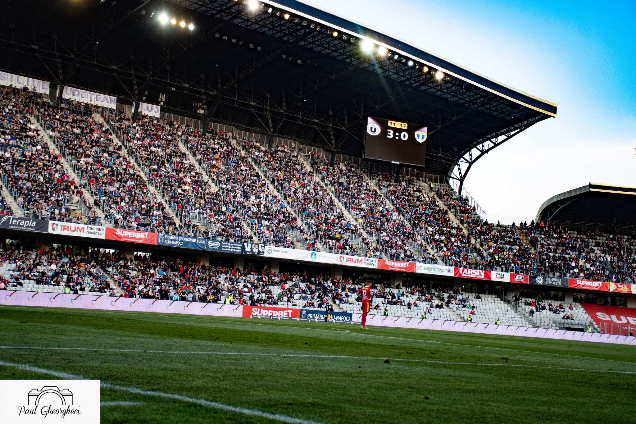 Gazonul de pe Cluj Arena
