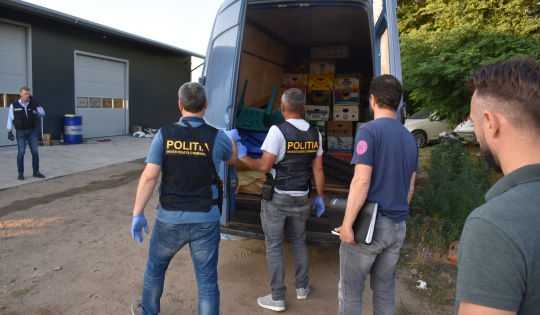 Percheziții efectuate de Poliția Română. FOTO: Arhivă Poliția Română