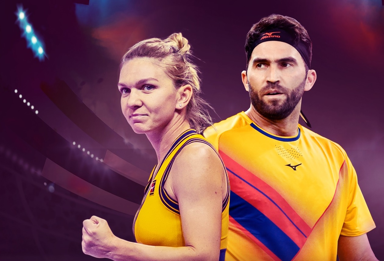 Horia Tecau si Simona Halep vin la Cluj