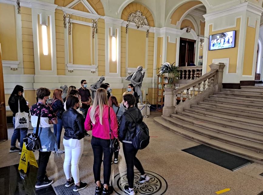 Studenți ai Universității Babeș-Bolyai Cluj-Napoca