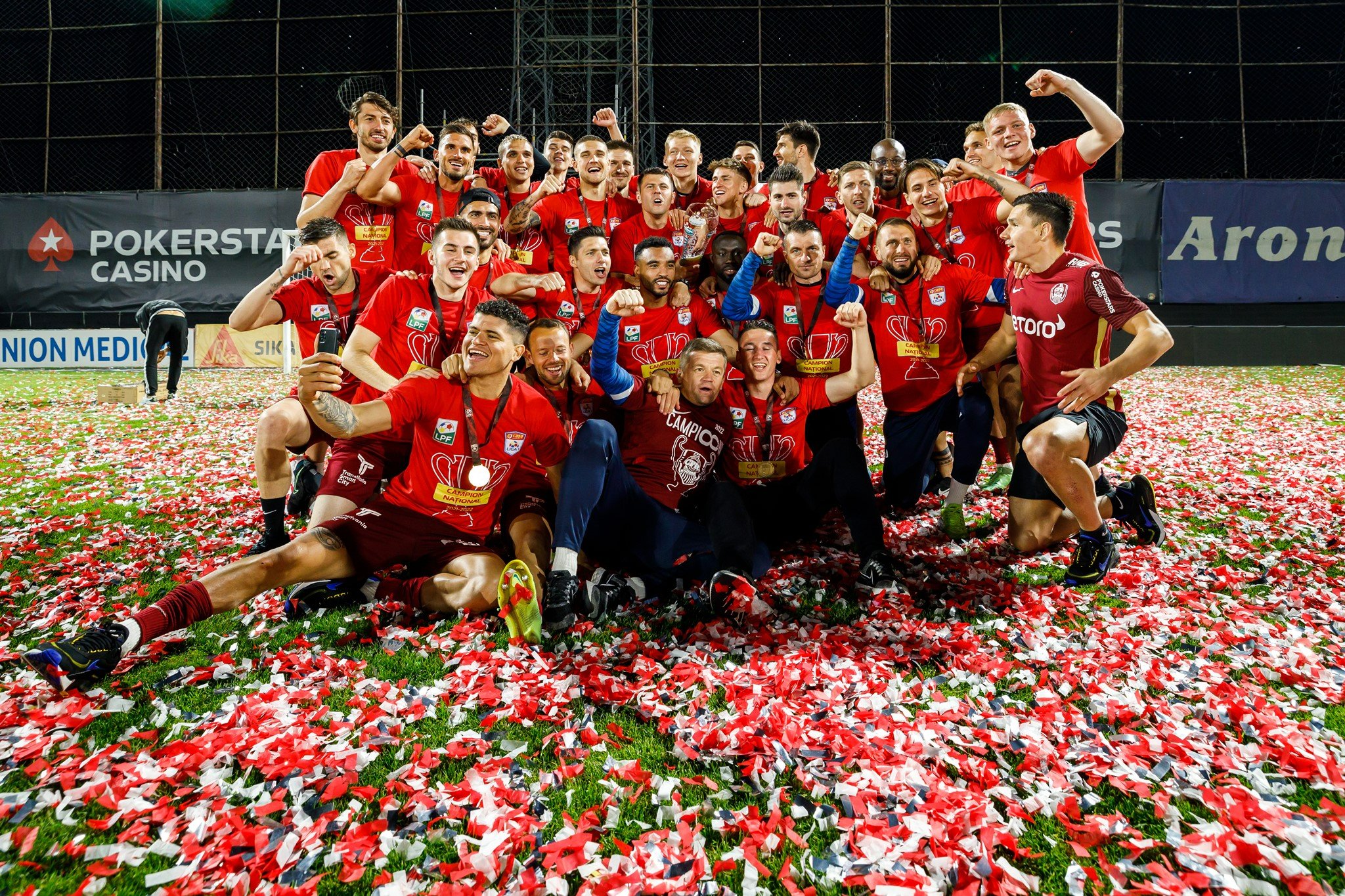 Fotbalul revine în Liga 1. FOTO: CFR Cluj 1907