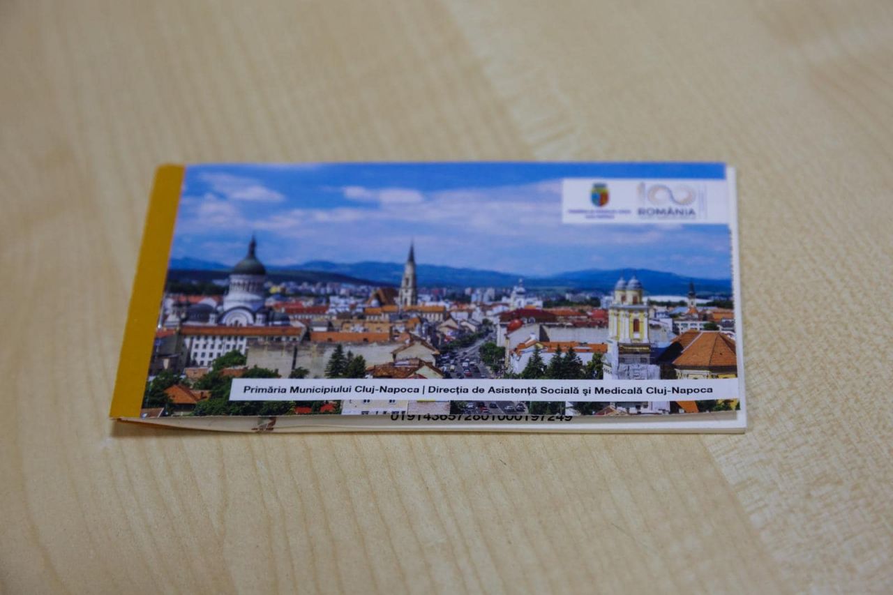 Vouchere sociale pentru persoanele vulnerabile. FOTO: Primăria Cluj