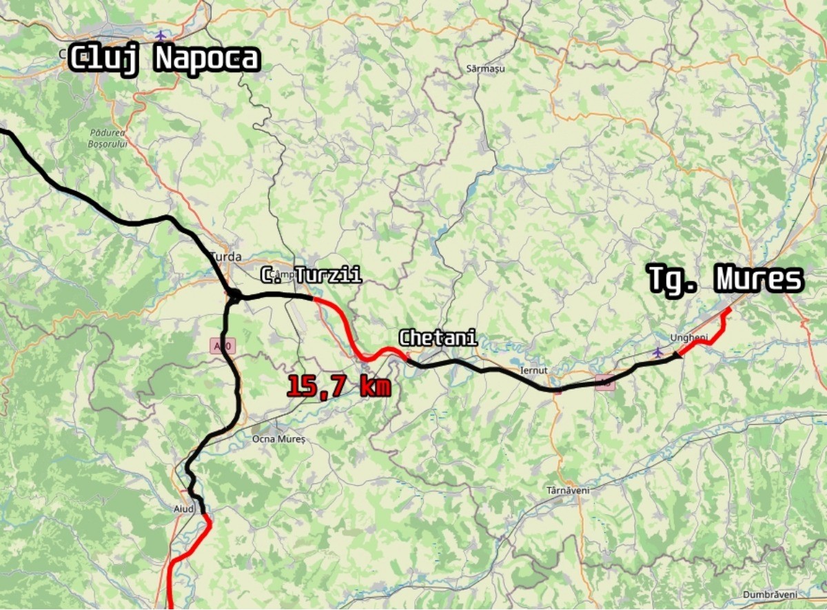 Începe reevaluarea ofertelor pentru lucrările pe A3 Chețani - Câmpia Turzii. FOTO: Facebook / Viorel Băltărețu