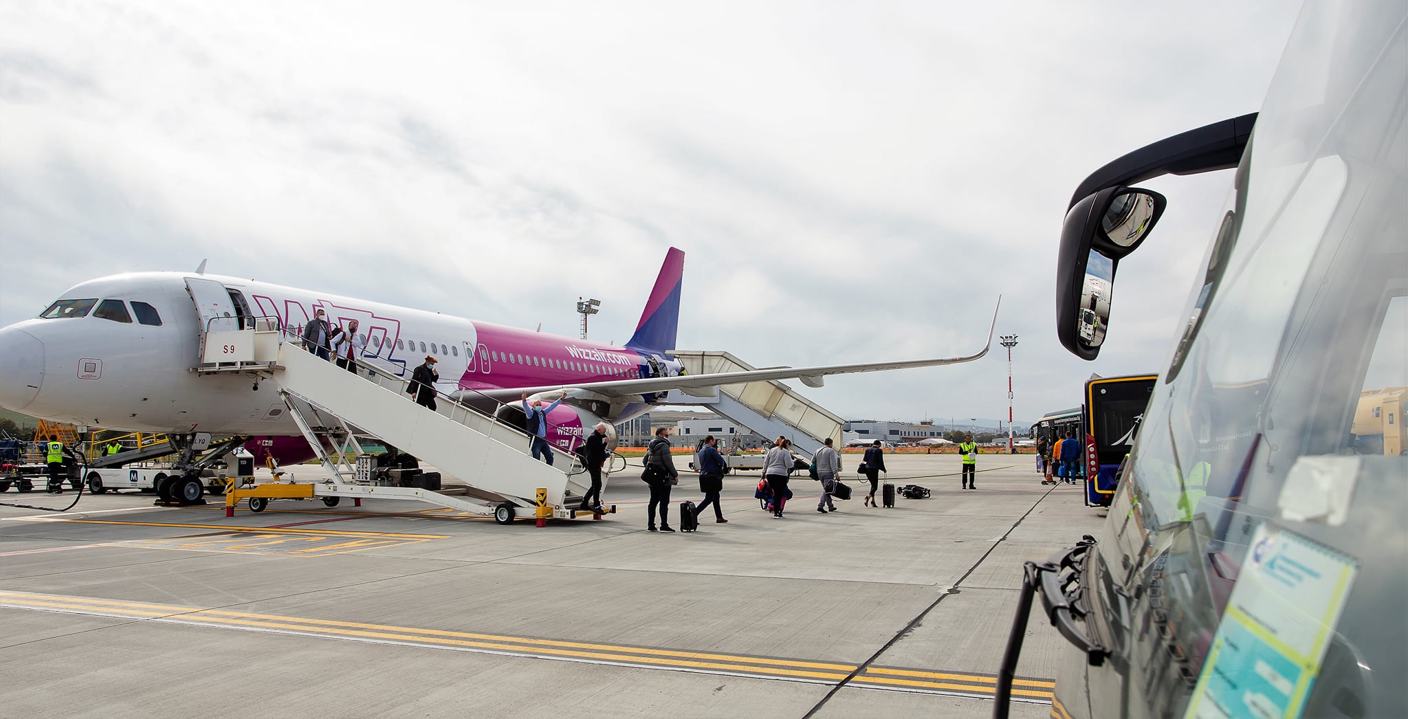 Sursa foto: Facebook Aeroportul Internațional Avram Iancu Cluj