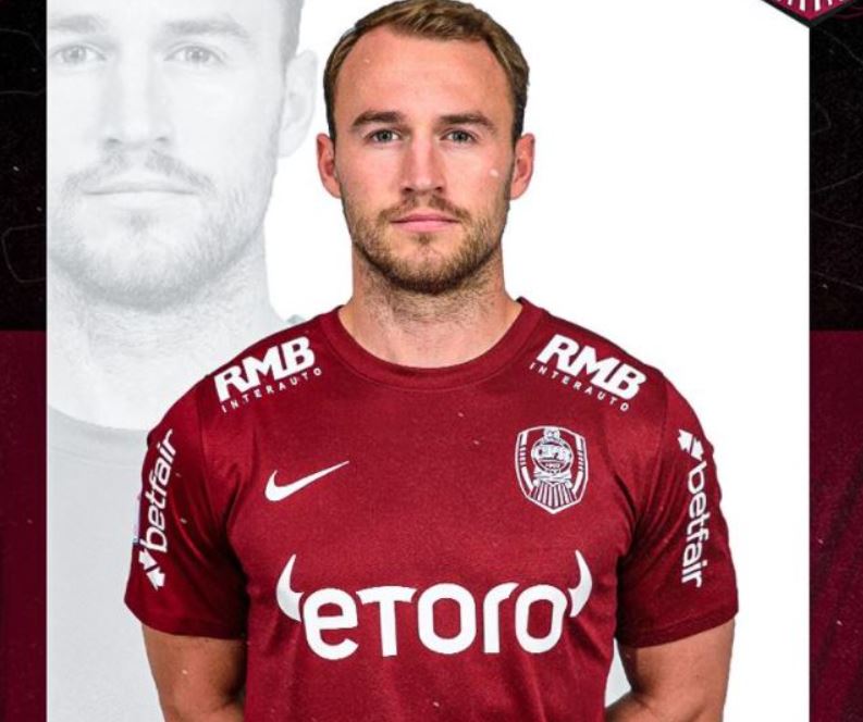 Sigurjonsson pleacă de la CFR Cluj / Foto: Captură ecran Facebook - Fotbal Club CFR 1907 CLUJ-NAPOCA