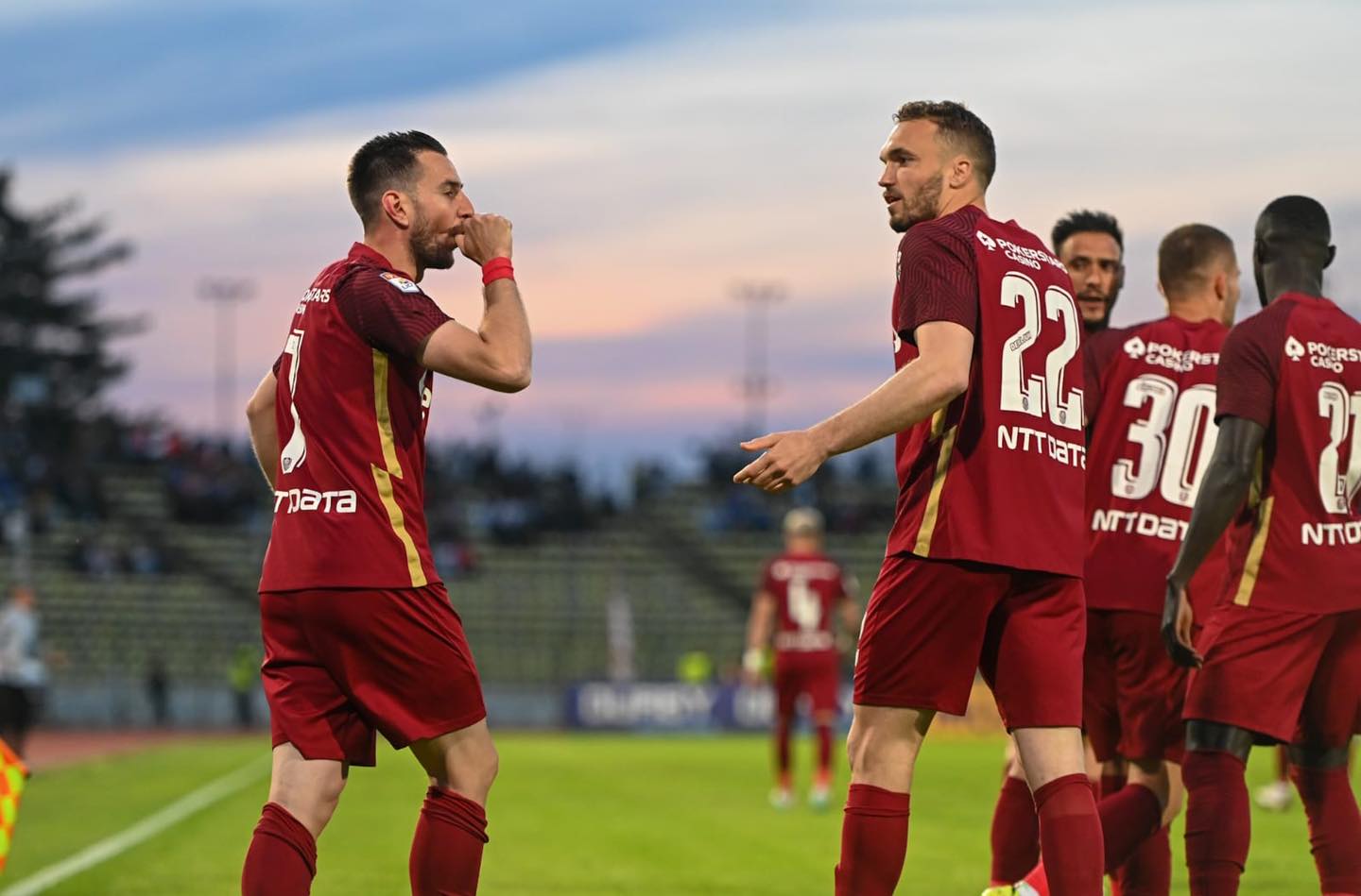 CFR Cluj ar putea pierde jucători importanți în această vară. FOTO: CFR Cluj Facebook