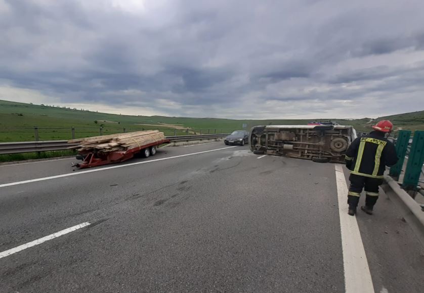 Accident pe A3