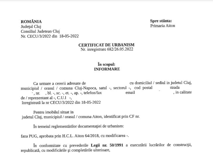 Primul certificat de urbanism în format digital semnat la Cluj / Foto: CJ Cluj