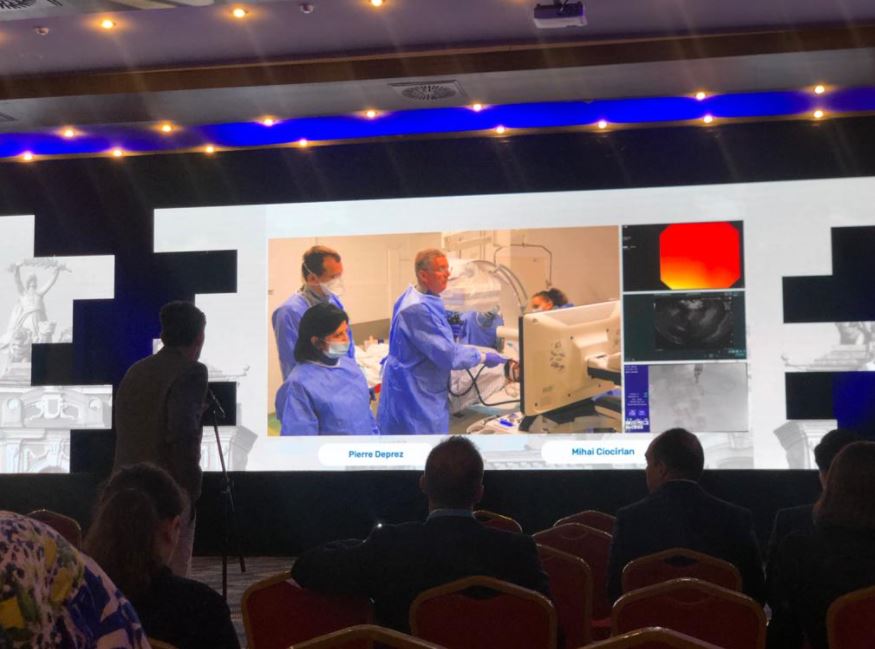 Demonstrații live din sala de operație la Congresul European de Endoscopie Ultrasonografică / Foto: monitorulcj.ro