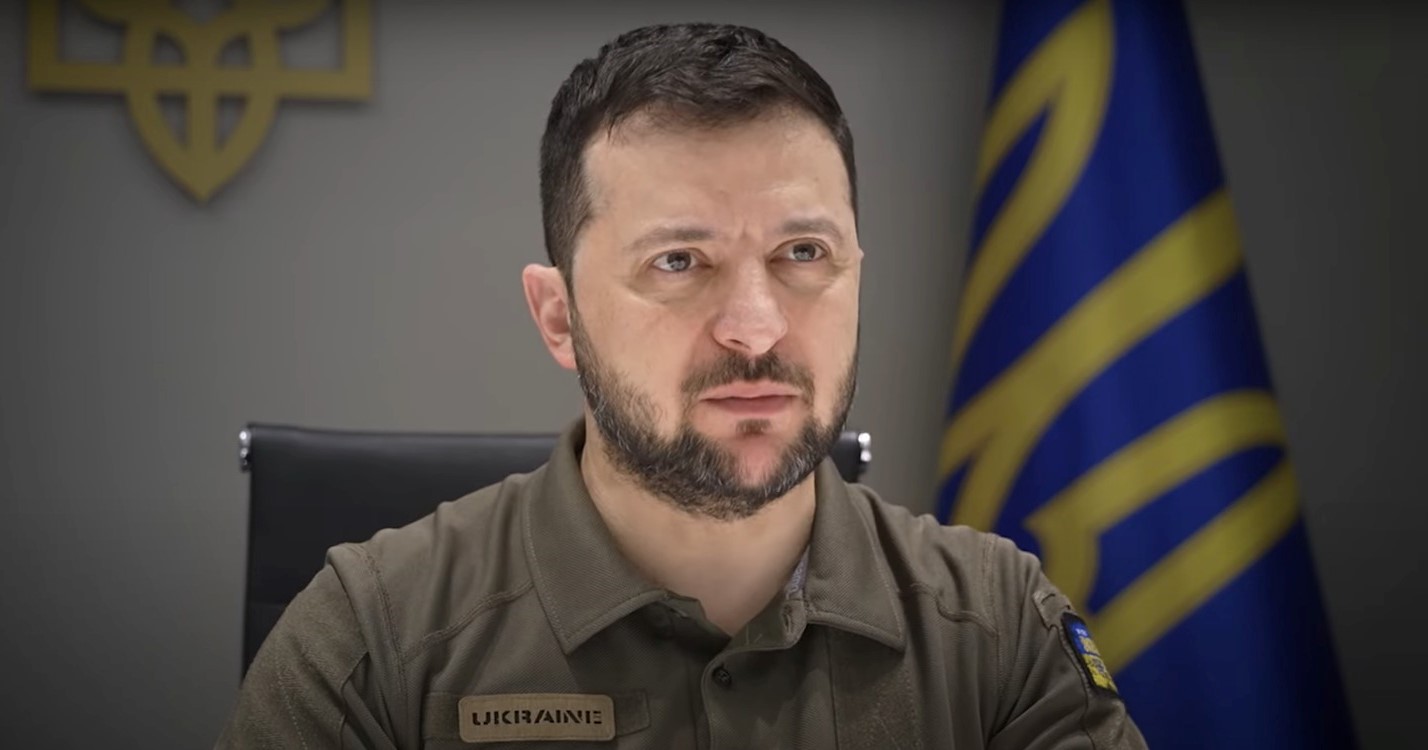 Zelenski a amintit că Rusia a declanşat războiul împotriva Ucrainei încă cu opt ani în urmă/ Foto: captură ecran YouTube